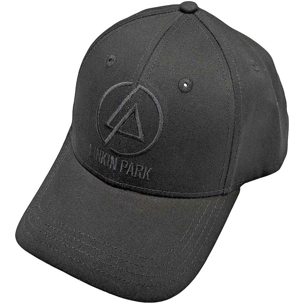 Linkin Park - Concentric Text Logo Snapback Cap - Black